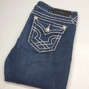 LIKE NEW L.A. IDOL CAPRI DENIM JEANS 11/33x23 ⭐️